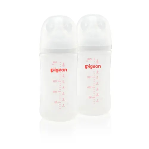 Pigeon SofTouch III Bottle PP 2Pk 240ML | Baby Bunting AU