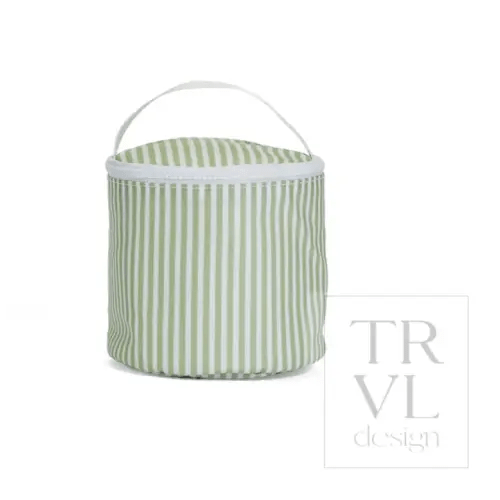 TRVL Snack Bag - Pimlico Stripe Sage