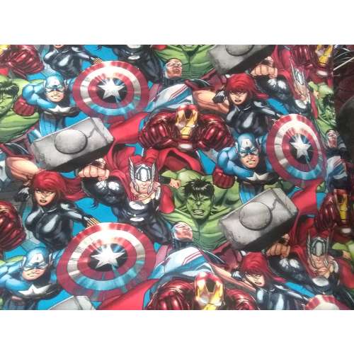 Marvel 4 patterns Choose Crib Toddler Bed fitted Sheet Blanket Pillow Case Hulk Spiderman Iron Man Captain America Thor DareDevil Wolverine