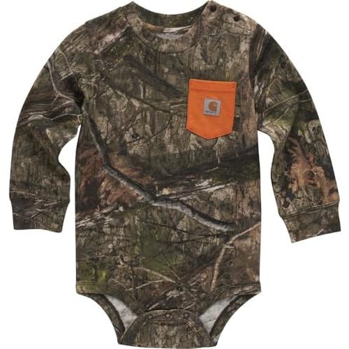 Carhartt Kid's CA5002 Long-Sleeve Pocket Bodysuit