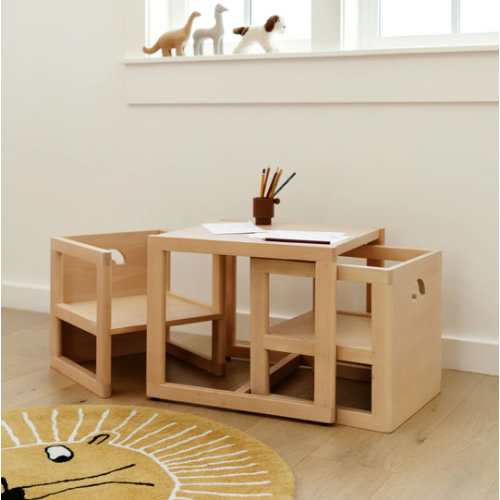 Reversible Chair and Play Table Set