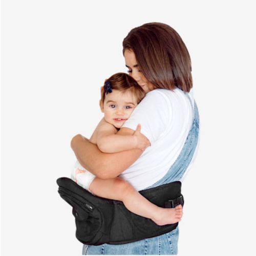 Tushbaby Hip Seat Carrier - Black/Black