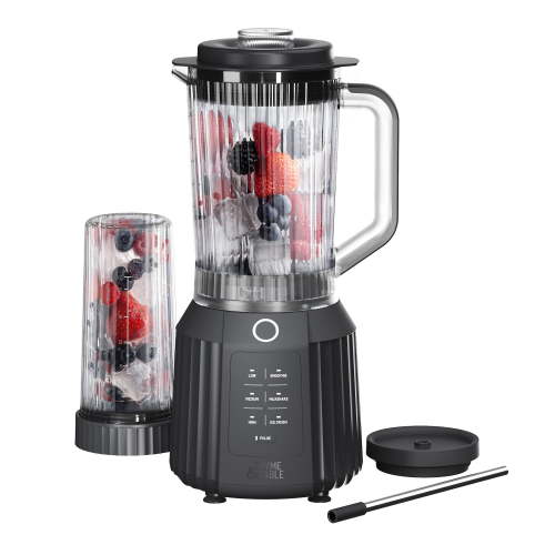 Thyme & Table Countertop Blender Duo, Slate