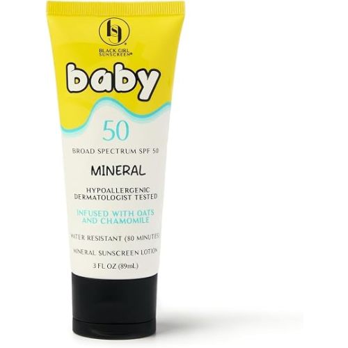 Black Girl Sunscreen Baby Mineral SPF 50 Sunscreen