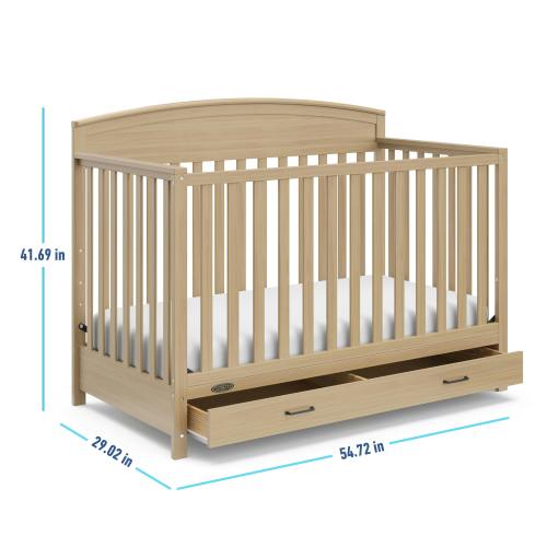 Benton Convertible Crib With Drawer