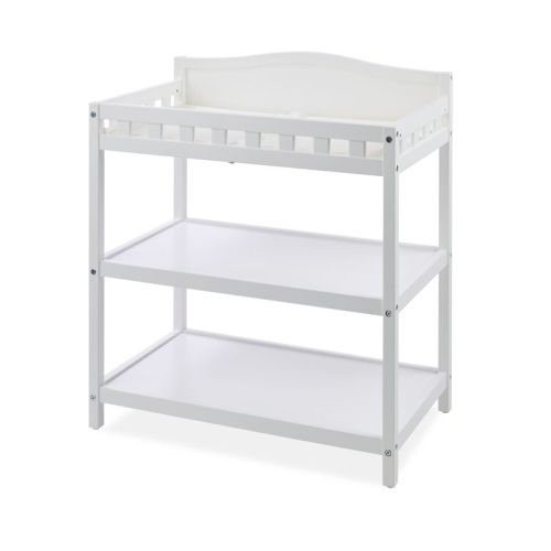 Simply Stylish Baby Changing Table - White