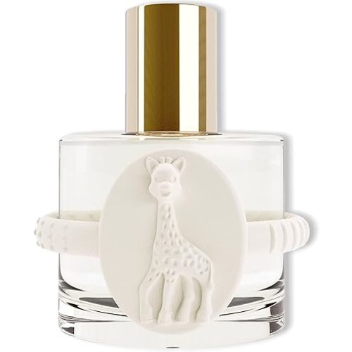 Sophie la girafe Eau de Toilette | Includes Sophie Teether | Nostalgic Childhood Scent of Citrus & Vanilla (50 ml or 1.7 fl oz)