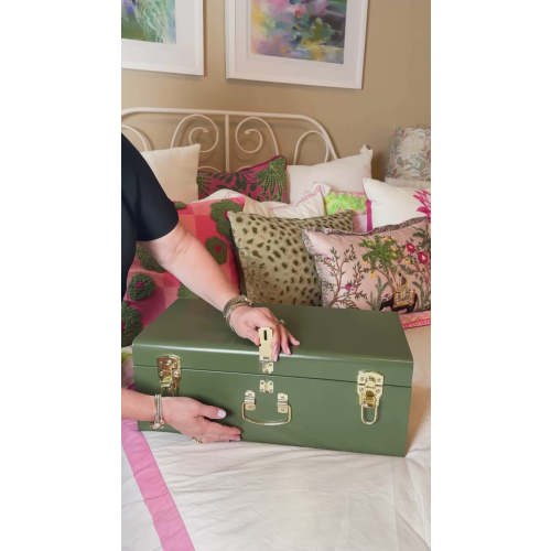 Mini Trunk - Green | Timeless Trellis