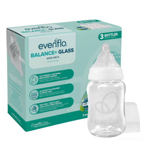 Evenflo 🍼 Balance + Bottles for Breastfed Babies – 3 pack