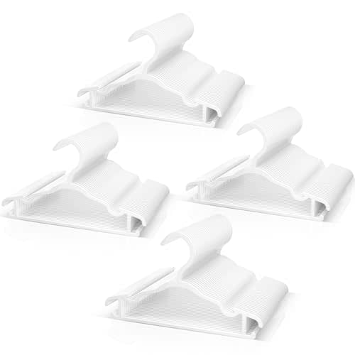 Baby Hangers Kids Plastic Hangers for Closet Non-Slip Toddler Hanger for Infant Child Clothing, Small Children Hanger Ideal for Boys and Girls Closet Pants Coats Skirts - 100 Pack White