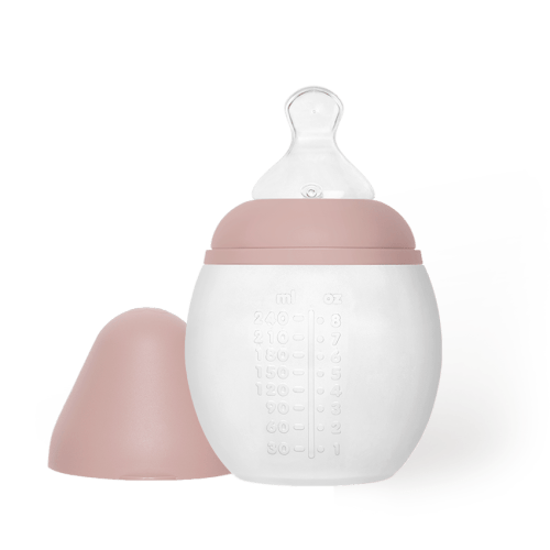 Anti-colic baby bottle 8 oz | Blush 0m+