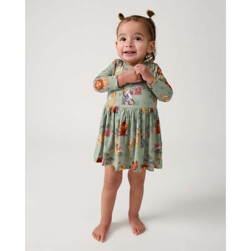 Disney Simba's Safari Skater Dress with Bodysuit | Little Sleepies