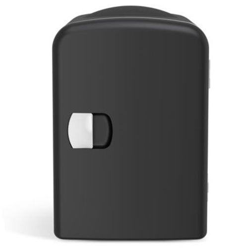 Makeup Compact Refrigerator, Skin Care for Bedroom, Car, Office & Dorm, Portable Small Cooler for Cosmetics, BLACK