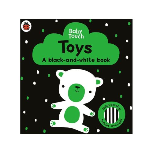 Toys: A Black-And-White Book - (Baby Touch) by Ladybird (Board Book)