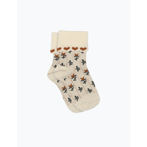 Nora Socks in Ecru