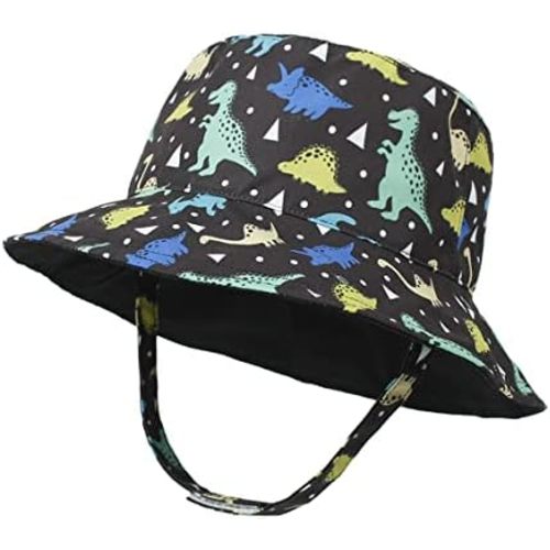 Baby Boy Girl Sun Hat,Adjustable Toddler Kids UPF 50+ Sun Protective Wide Brim Sun Hat,Beach Hat for Girl Boy