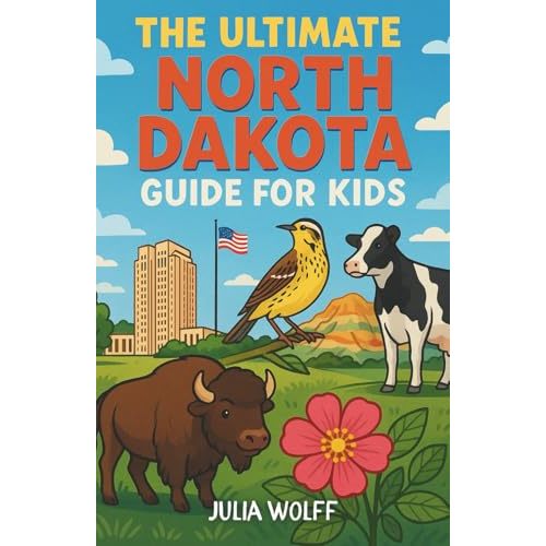 The Ultimate North Dakota Guide for Kids: A Fun and Educational Chapter Book About North Dakota’s Landmarks, Culture, and Legends for Kids 8-12