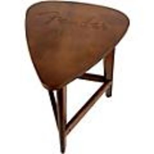 Fender Wooden Pick-Shaped End Table