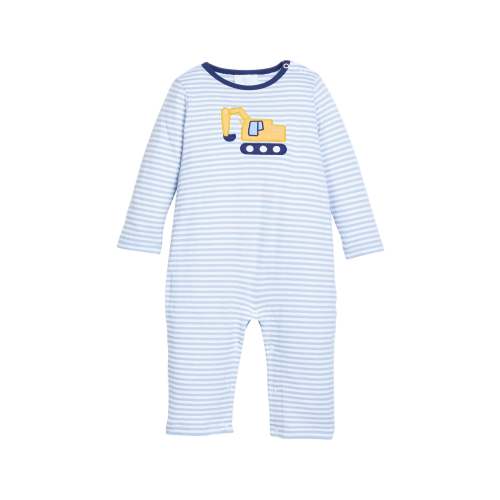 Applique Romper - Excavator