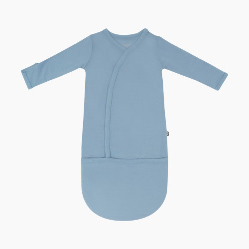 Kyte Baby Bundler Gown - Slate, 0-3 M