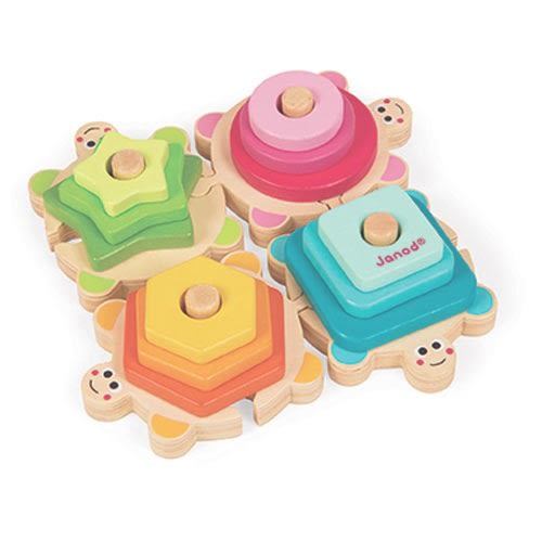I Wood Stackable Turtles - Kiddlestix Toys