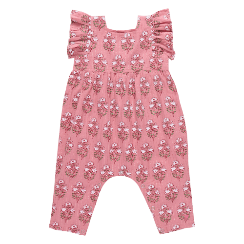 Baby Girls Elsie Jumper - Pink Strawflower