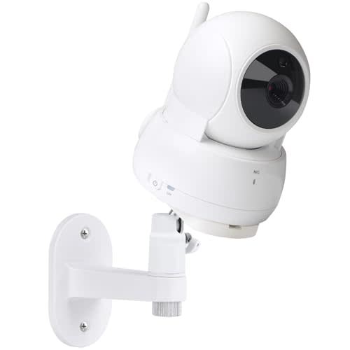 Baby Monitor Wall Mount Compatible with VTech VM923/VM924/VM901 Video Baby Monitor, No-Drill Baby Camera Wall Mount with Adjustable View Angle (VM923/VM924 2025 New Version Base is not Compatible)