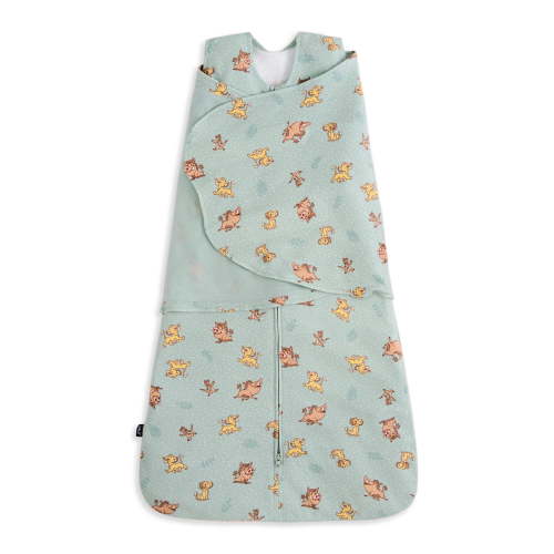 HALO Disney Lion King 100% Cotton Swaddle Tog 1.5, Lion King Friends, Small