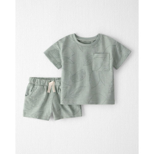 Baby 2-Piece Shorts Set Made with Organic Cotton in Sienna Breeze | Carter’s Oshkosh Canada