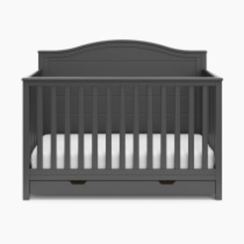 Storkcraft Moss 4-in-1 Convertible Crib with Drawer - Gray