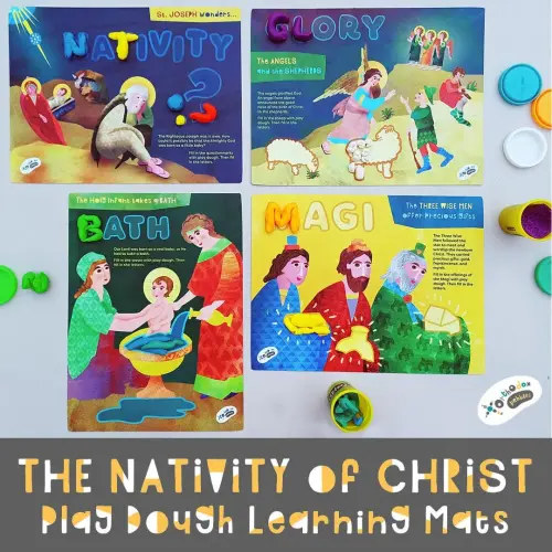 Play Dough Learning Mats by Orthodox Pebbles — Draw Near Designs