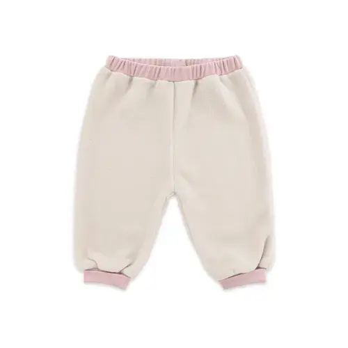 4baby Polar Fleece Pants Pink Contrast | Baby Bunting AU