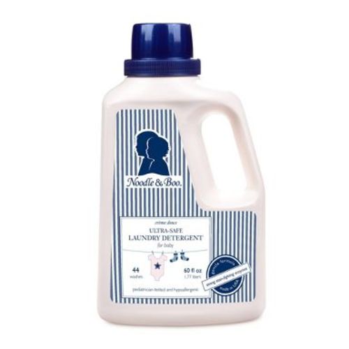 Noodle & Boo Baby Laundry Detergent for Sensitive Skin, Hypoallergenic Newborn Safe, Crème Douce - 60 fl oz