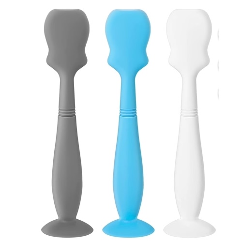 Aplicador de Espátula para Crema de Pañales para Bebés, Espátula de Silicona Suave para Pasta de Glúteos para Bebés, Cepillo de Crema para Sarpullidos para Bebés Recién Nacidos