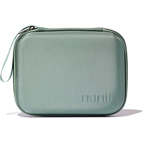 Nanit Travel Case – Protective Hard Shell Carrying Case for Nanit Pro Baby Monitor and Multi-Stand Travel Accessory, Green
