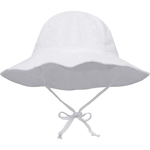 SimpliKids UPF 50+ UV Ray Sun Protection Wide Brim Baby Sun Hat