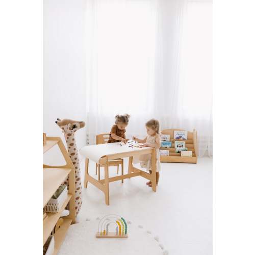 Toddler Activity Table with Paper Holder