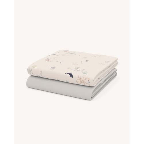 Seascape Crib Sheet Set