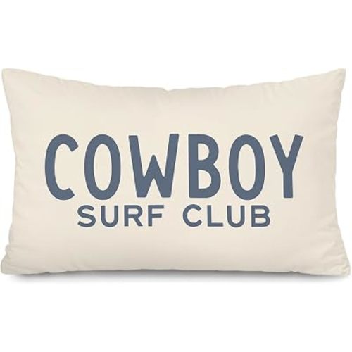 Western Coastal 12x20 Pillow Cover Decor for Beach House Surf Room