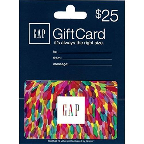 Gap $25 Gift Card