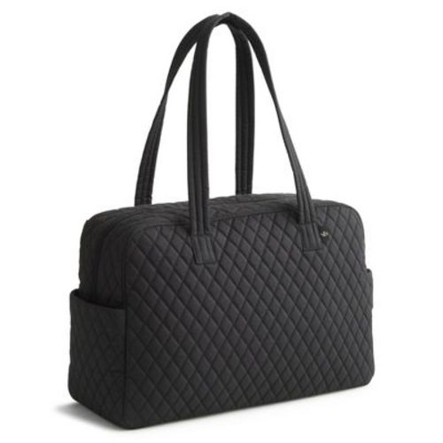 Vera Bradley Women's Outlet Cotton Weekender Travel Bag Moonless Night