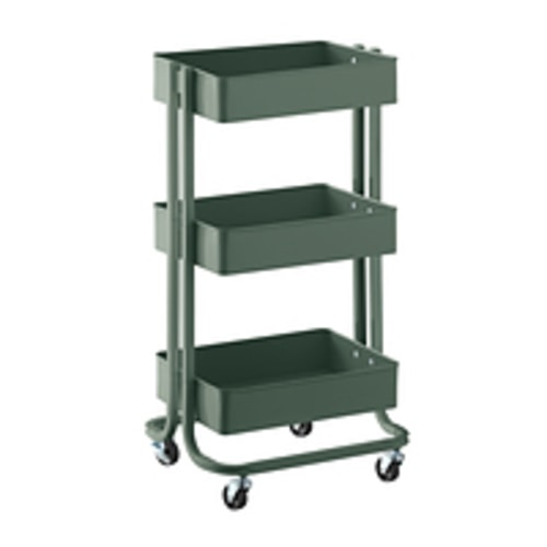 The Container Store 3-Tier Rolling Cart