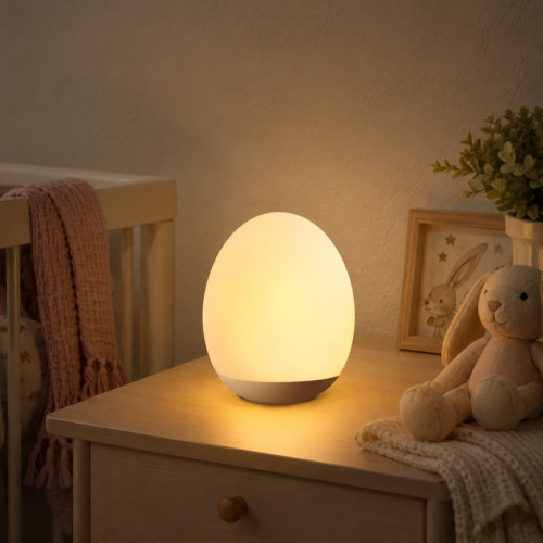Dciko Portable Silicone Egg Nursery Night Light with Soft Warm Touch Control, Stepless Dimming and 30-Minute Timer for Breastfeeding and Kids Bedroom | Wayfair