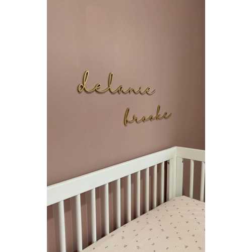 Personalized Baby Name Sign | Nursery Wall Decor