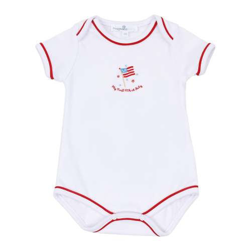 A Sparkly Fourth Bodysuit newborn