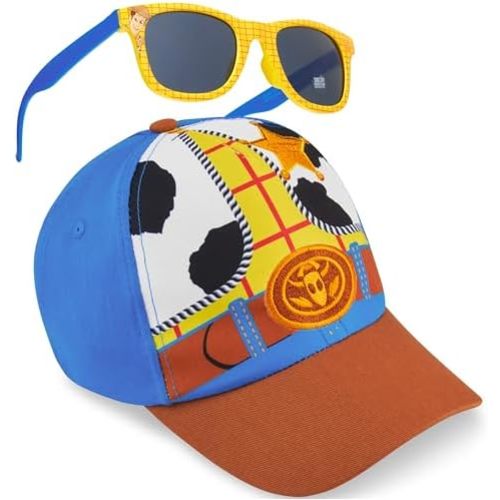 Sonic the Hedgehog | Disney Toy Story Baseball Cap and Sunglasses Set for Boys UV 400 Sun Protection Gifts for Kids