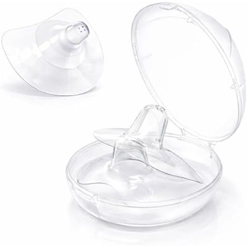 Nipple Shield for Breastfeeding, Small 13mm Nippleshield, for Latch Difficulties or Flat or Inverted Nipples, Made Without BPA