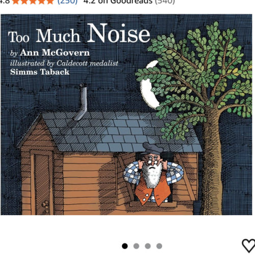 Too Much Noise: A Funny Picture Book About a Wise Man and Learning Perspective for Children (Ages 4-7)
