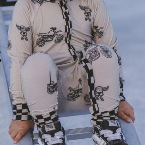 Moto Dreams Bamboo Kids Pajamas