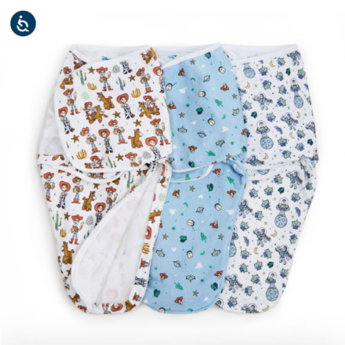 aden + anais Toy Story Wrap Swaddles 3 pack